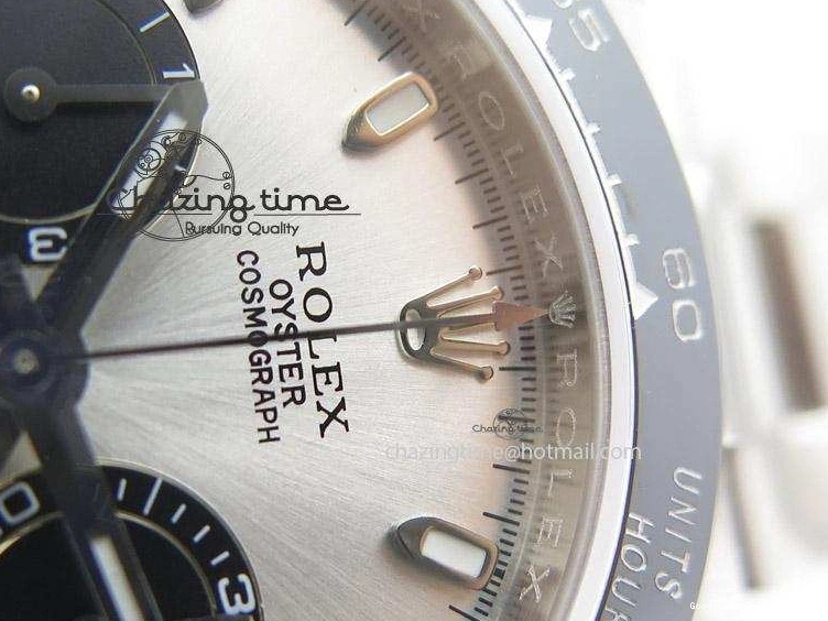 AAA Replica Watches Daytona A ZeroBulk Edition 1:1 Best Silver JF SS Bezel Dial Black On 4021 Ceramic Bracelet 1220